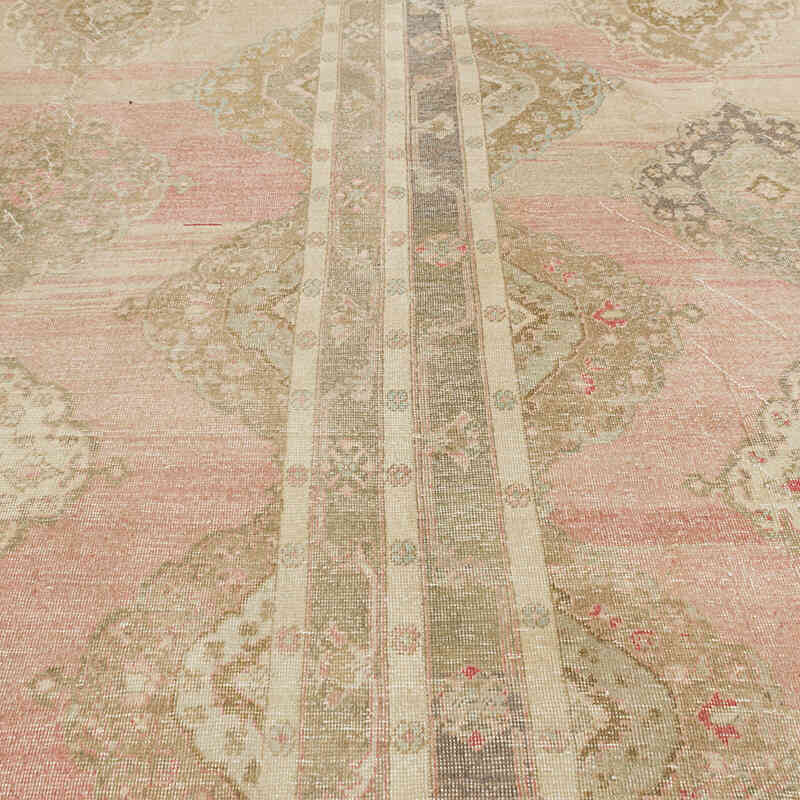 Vintage Turkish Hand-Knotted Rug - 9' 1" x 12' 10" (109" x 154") - K0080886
