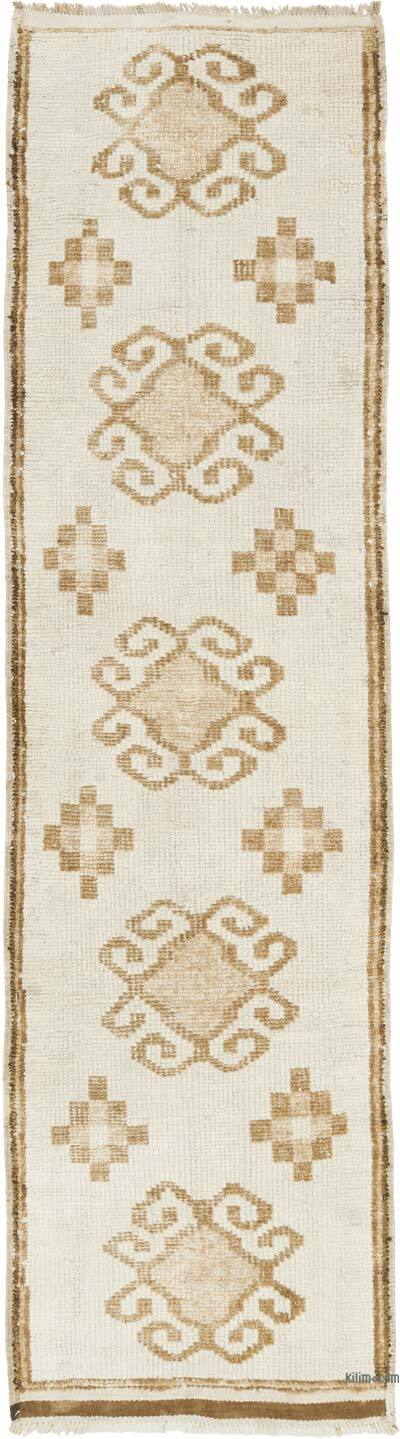 Vintage Tribal Runner Rug - 2' 11" x 10' 5" (35" x 125")