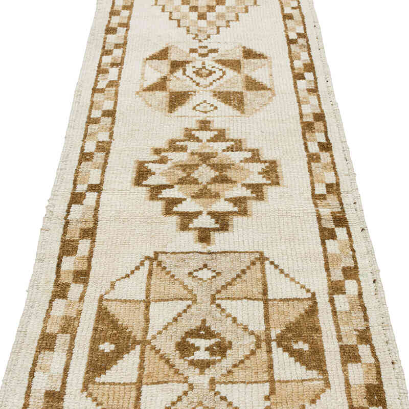 Vintage Tribal Runner Rug - 2' 7" x 12' 7" (31" x 151") - K0080893