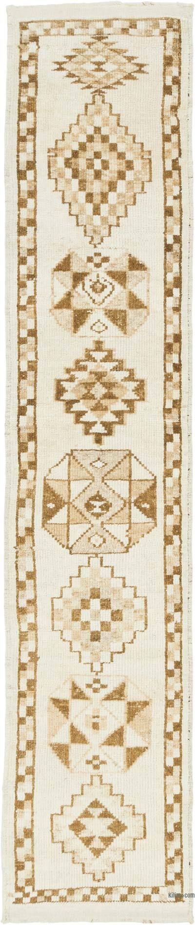 Vintage Tribal Runner Rug - 2' 7" x 12' 7" (31" x 151")