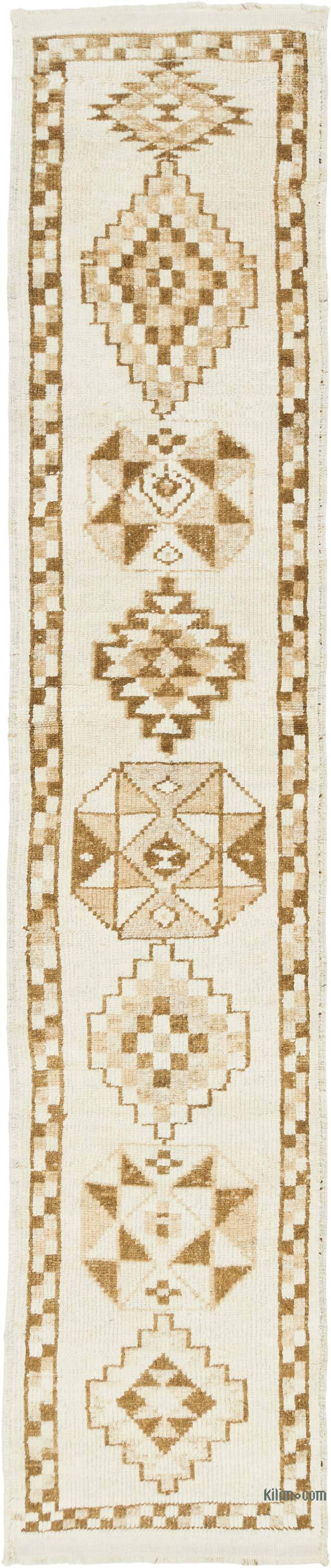 Vintage Tribal Runner Rug - 2' 7" x 12' 7" (31" x 151") - K0080893