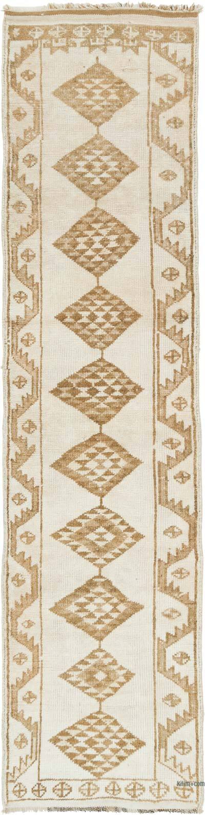 Vintage Tribal Runner Rug - 3' 1" x 12'  (37" x 144")