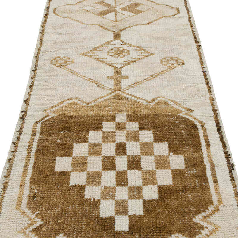 Alfombra Vintage de pasillo - 90 cm x 324 cm - K0080896