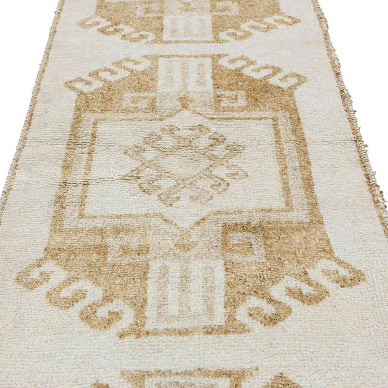 Vintage Tribal Runner Rug - 3' 6" x 12' 2" (42" x 146") - K0080900