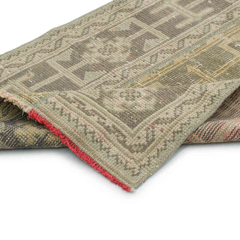 Vintage Turkish Runner Rug - 2' 5" x 19' 5" (29" x 233") - K0080903