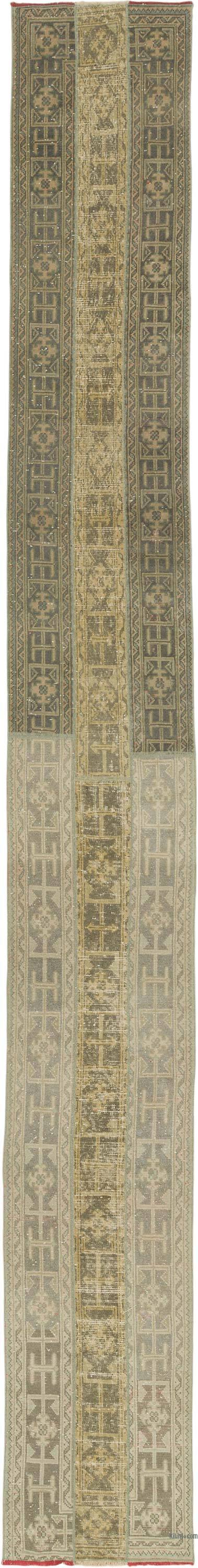 Vintage Anadolu Yolluk - 73 cm x 592 cm