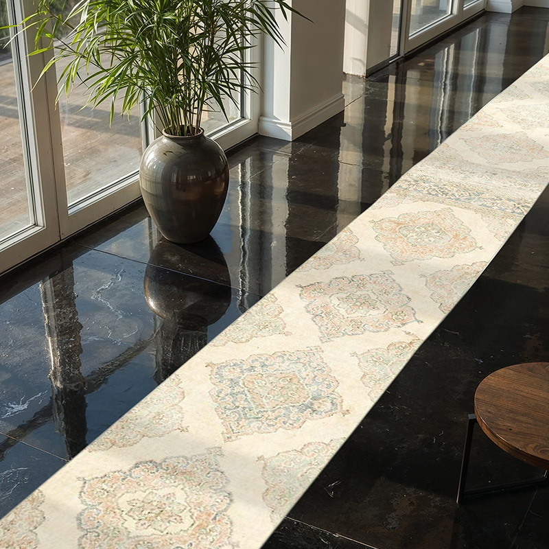 Alfombra Turca Vintage de pasillo - 71 cm x 750 cm - K0080905