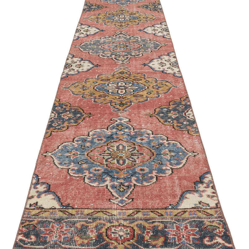Vintage Turkish Runner Rug - 2' 5" x 24' 10" (29" x 298") - K0080906