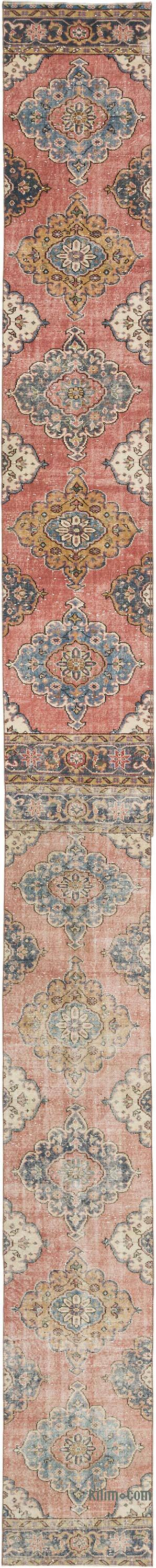 Vintage Turkish Runner Rug - 2' 5" x 24' 10" (29" x 298") - K0080906