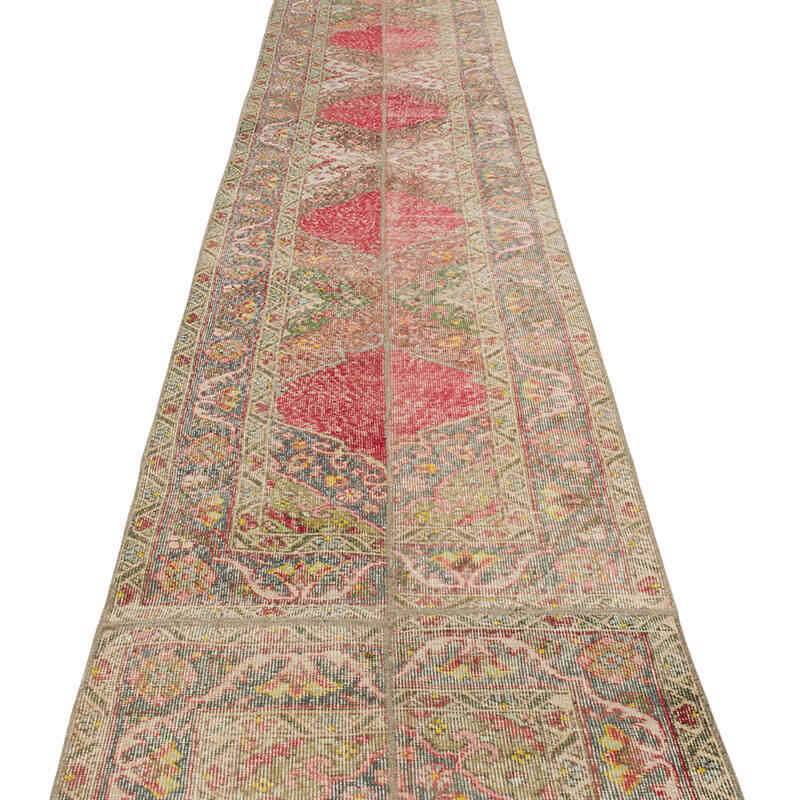 Vintage Turkish Runner Rug - 2' 4" x 25' 3" (28" x 303") - K0080909