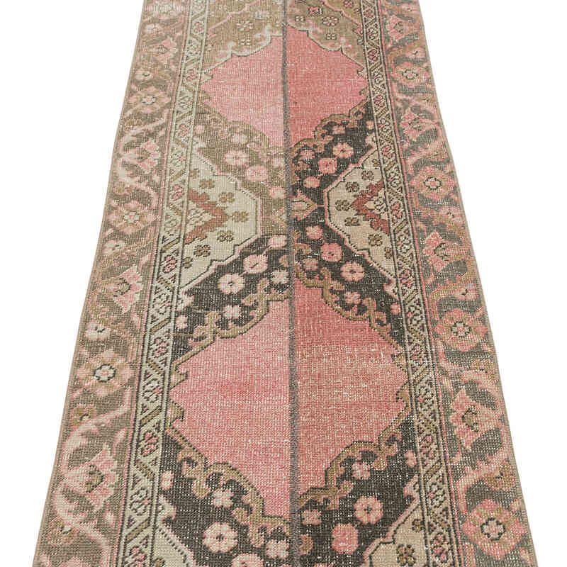 Vintage Anadolu Yolluk - 64 cm x 775 cm - K0080910