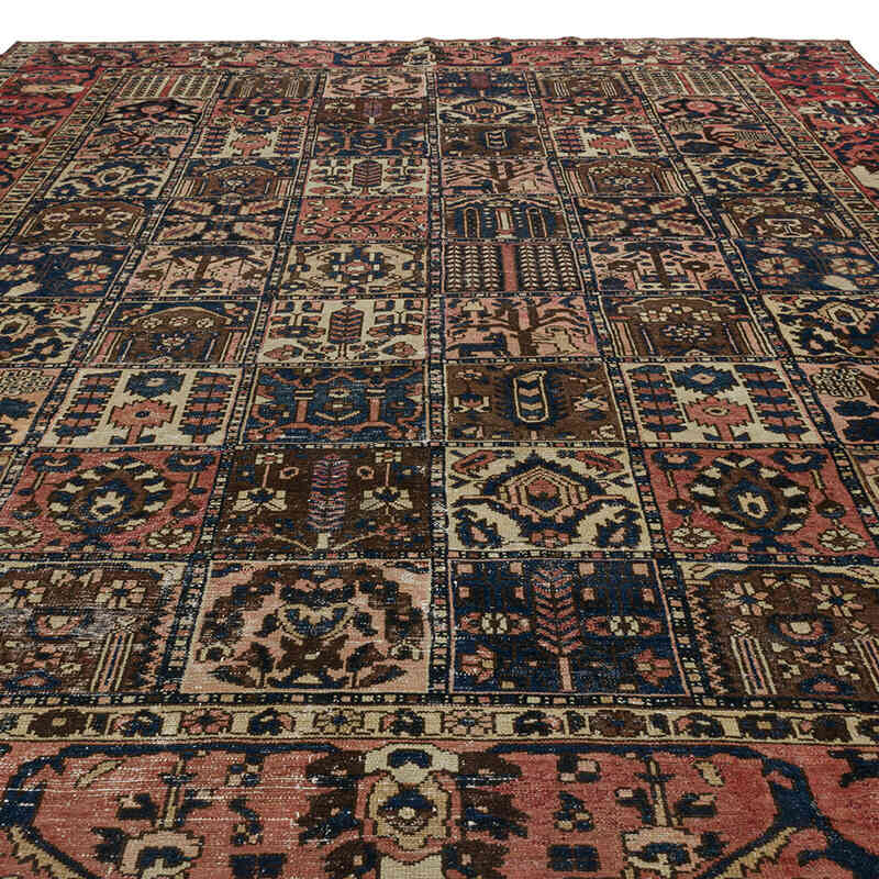 Vintage Hand-Knotted Oriental Rug - 9' 10" x 12' 2" (118" x 146") - K0080913