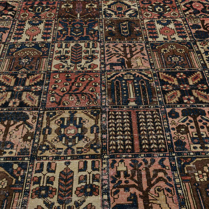 Vintage Hand-Knotted Oriental Rug - 9' 10" x 12' 2" (118" x 146") - K0080913