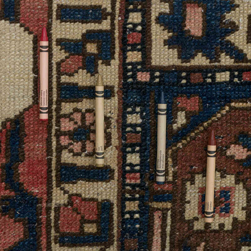 Vintage Hand-Knotted Oriental Rug - 9' 10" x 12' 2" (118" x 146") - K0080913