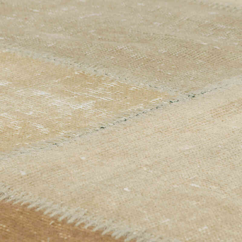 Patchwork Hand-Knotted Turkish Rug - 3' 3" x 8' 3" (39" x 99") - K0080917