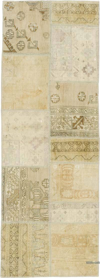 Patchwork El Dokuma Halı - 89 cm x 250 cm