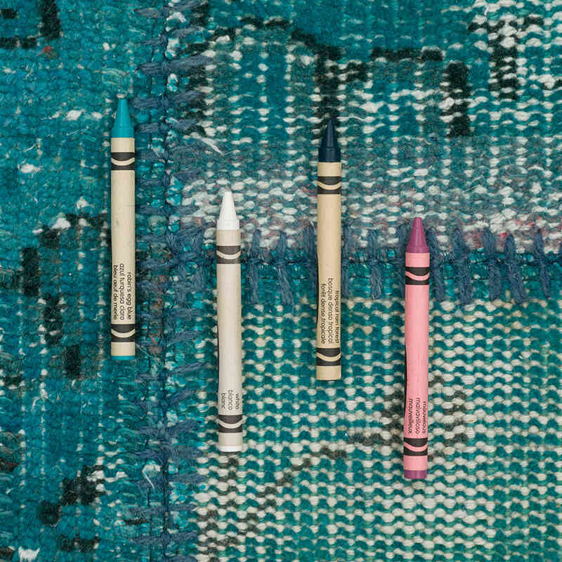 Alfombra Turca de Retazos - 180 cm x 251 cm - K0080923