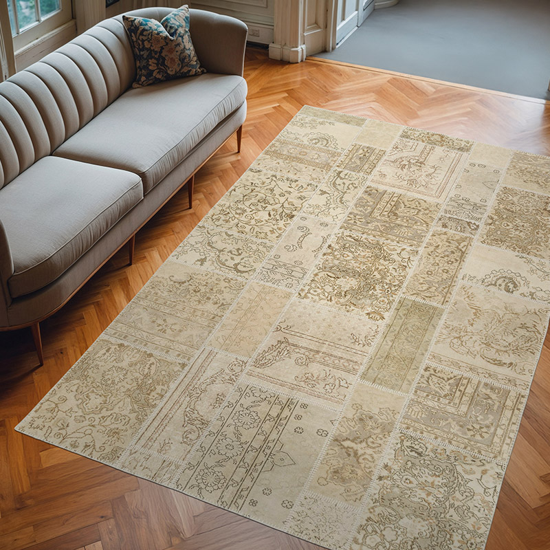 Alfombra Turca de Retazos - 200 cm x 297 cm - K0080925