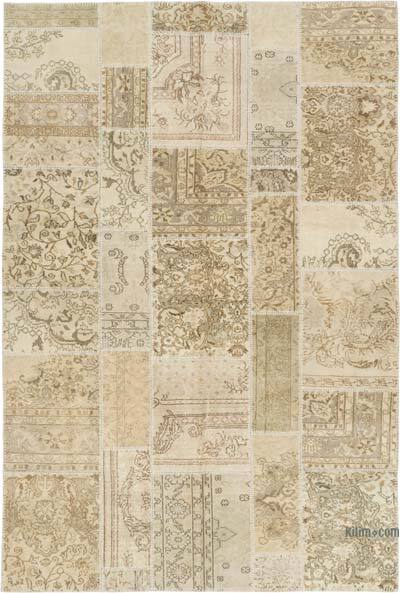Patchwork El Dokuma Halı - 200 cm x 297 cm