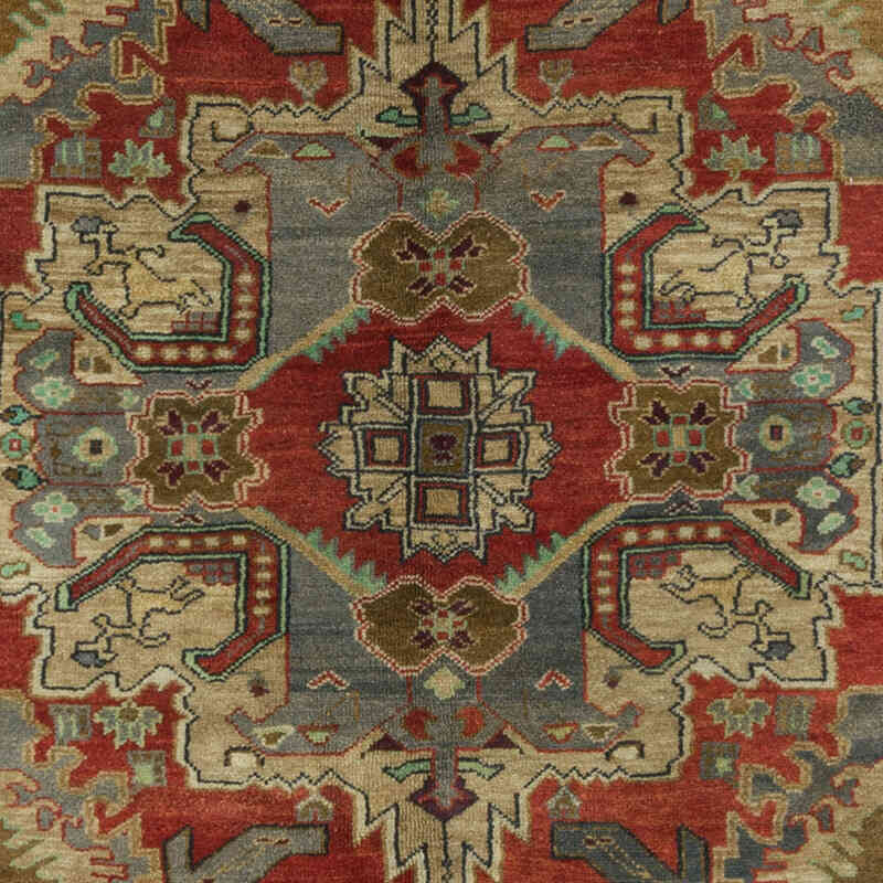 El Dokuma Vintage Halı - 170 cm x 341 cm - K0080932