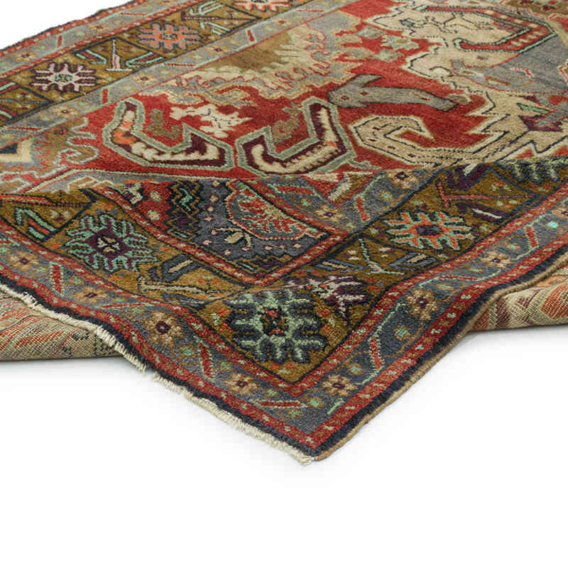 El Dokuma Vintage Halı - 170 cm x 341 cm - K0080932