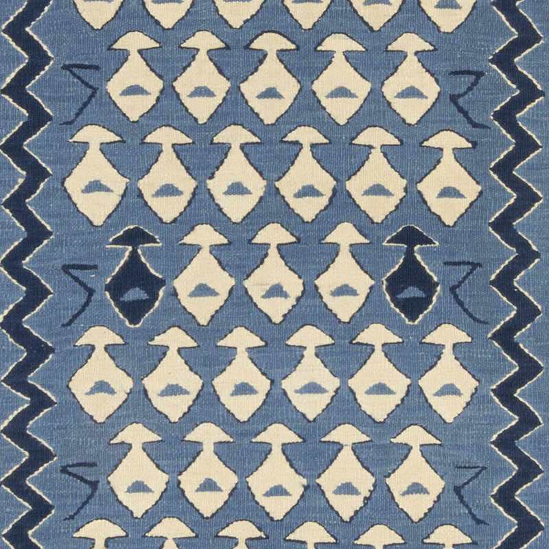 Yeni Kök Boya El Dokuma Yolluk Kilim - 86 cm x 350 cm - K0080964