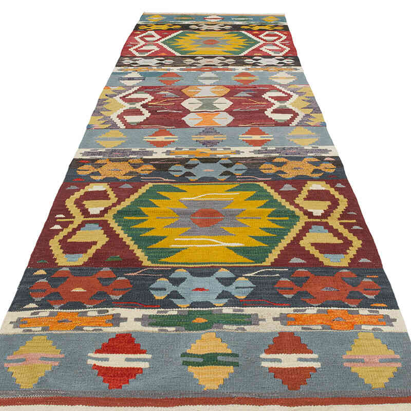 Yeni El Dokuma Kilim Yolluk - 105 cm x 355 cm - K0080973