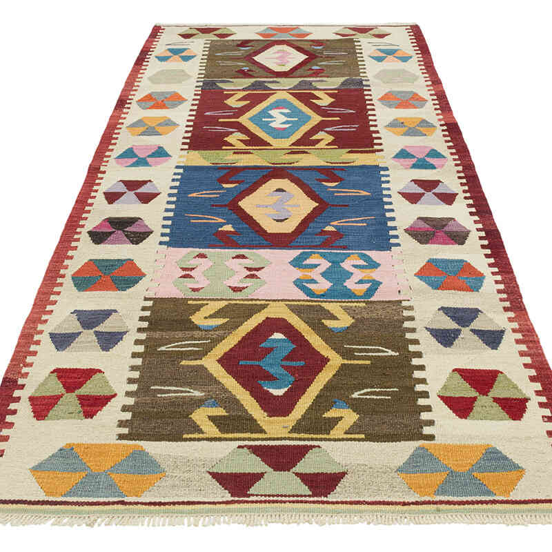 Corredor Nueva Alfombra Turca Kilim - 97 cm x 257 cm - K0080975