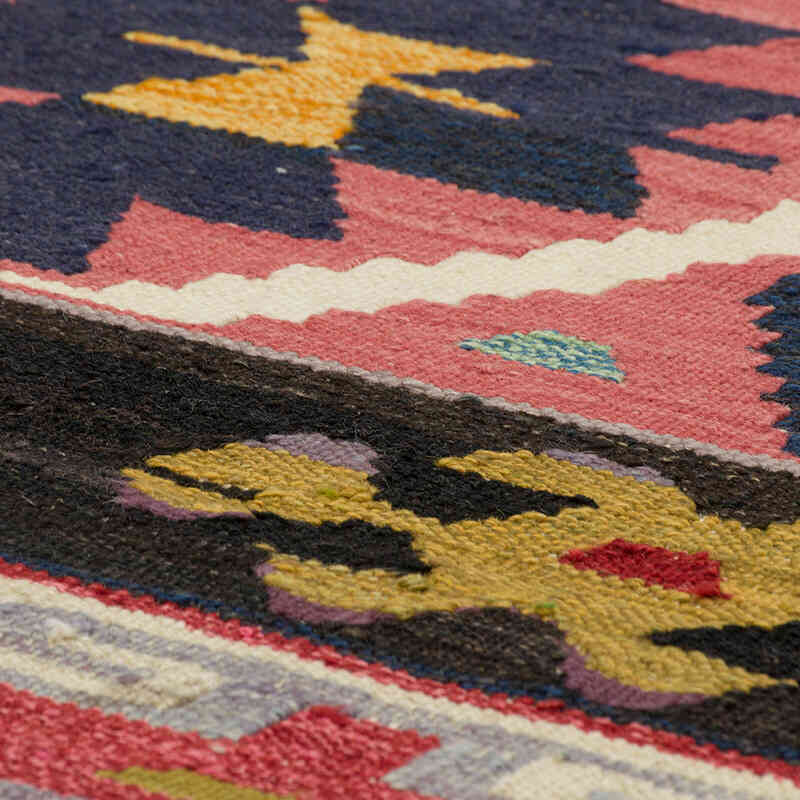 New Turkish Handwoven Kilim Runner - 3' 3" x 10' 8" (39" x 128") - K0080976