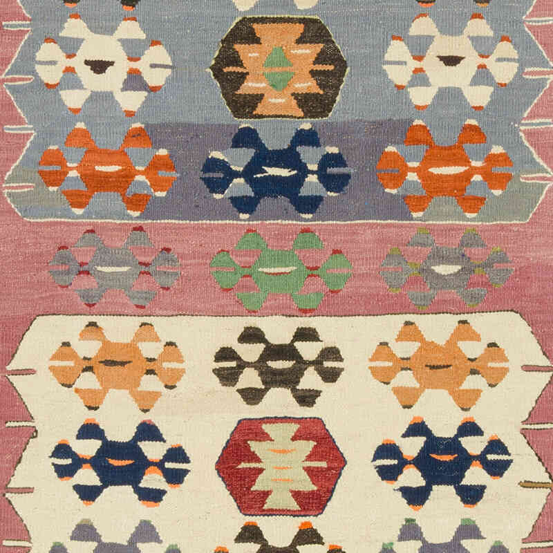 New Turkish Handwoven Kilim Runner - 3' 5" x 9' 11" (41" x 119") - K0080977