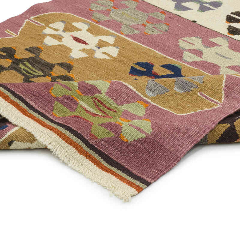 New Turkish Handwoven Kilim Runner - 3' 5" x 9' 11" (41" x 119") - K0080977