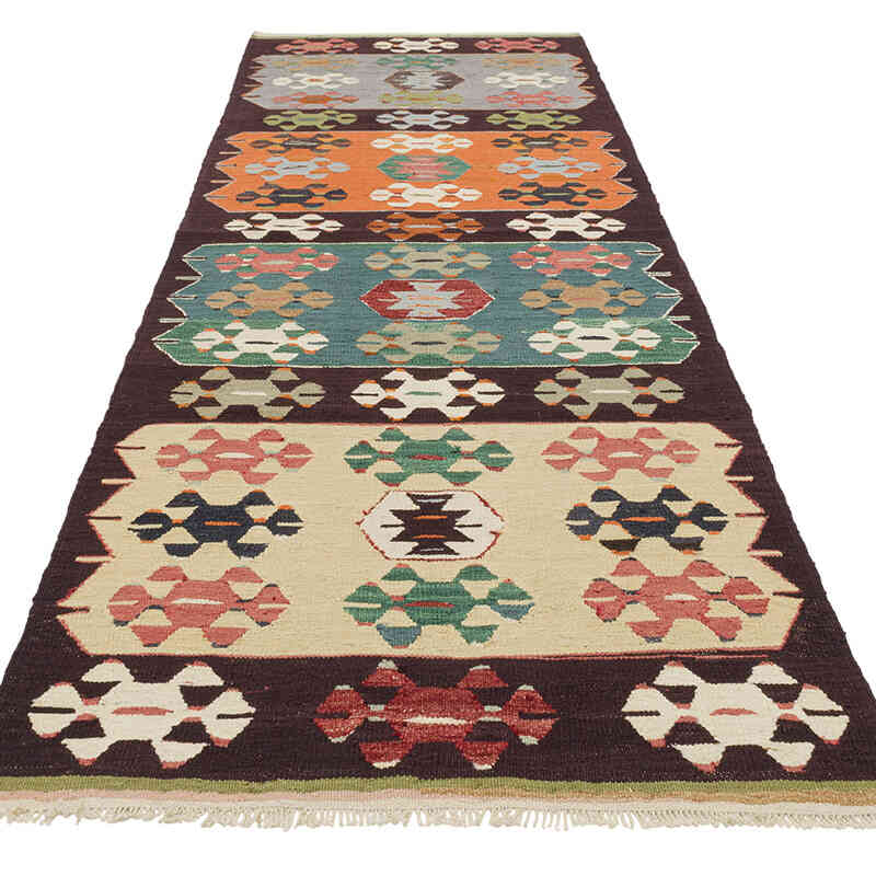 Corredor Nueva Alfombra Turca Kilim - 103 cm x 303 cm - K0080978