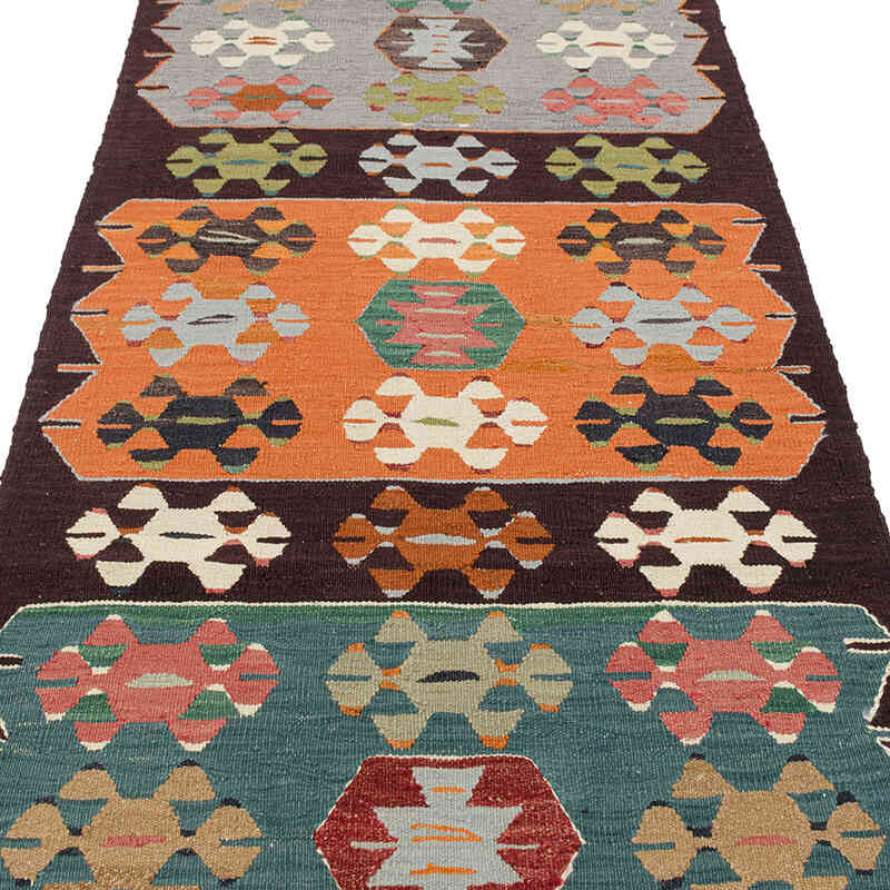 Corredor Nueva Alfombra Turca Kilim - 103 cm x 303 cm - K0080978