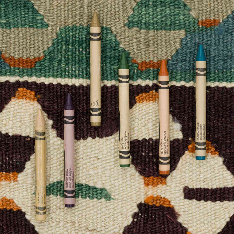 Corredor Nueva Alfombra Turca Kilim - 103 cm x 303 cm - K0080978