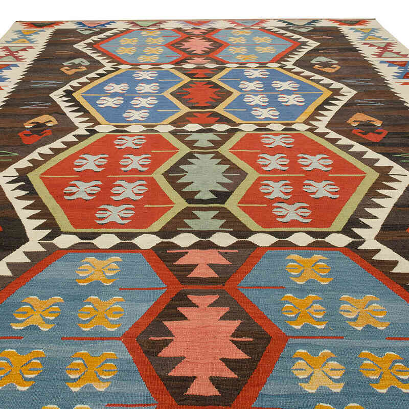 Yeni Kök Boya El Dokuma Kilim - 262 cm x 380 cm - K0080979