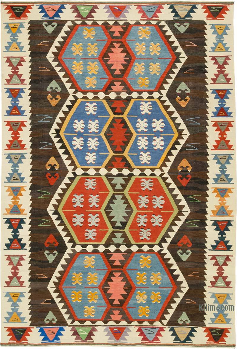 Yeni Kök Boya El Dokuma Kilim - 262 cm x 380 cm - K0080979