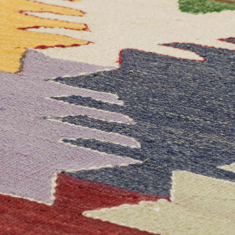 Yeni Kök Boya El Dokuma Kilim - 254 cm x 368 cm - K0080980