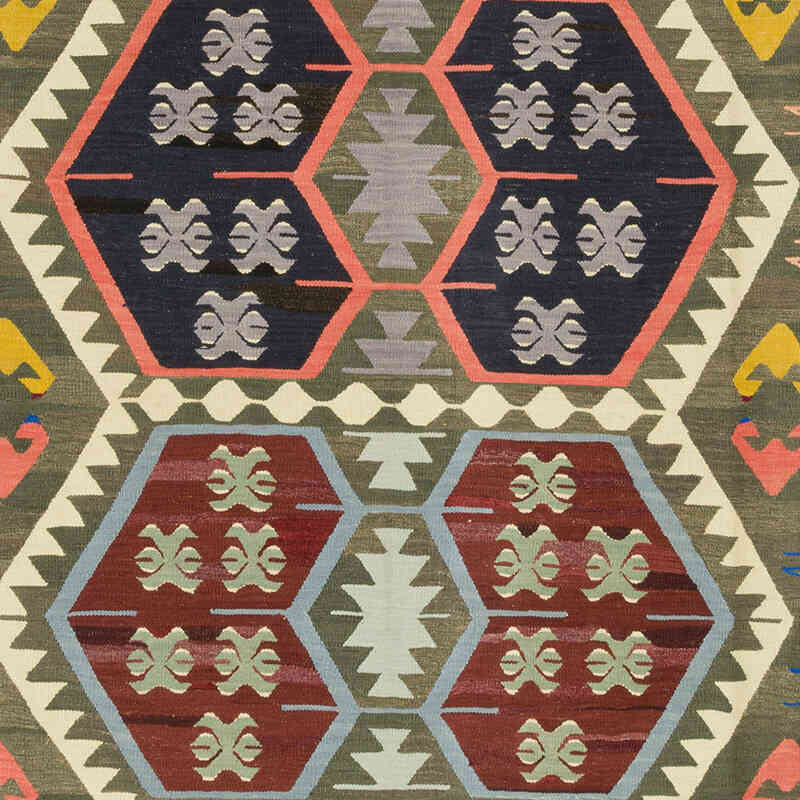 Nueva Alfombra Turca Kilim - 261 cm x 373 cm - K0080981
