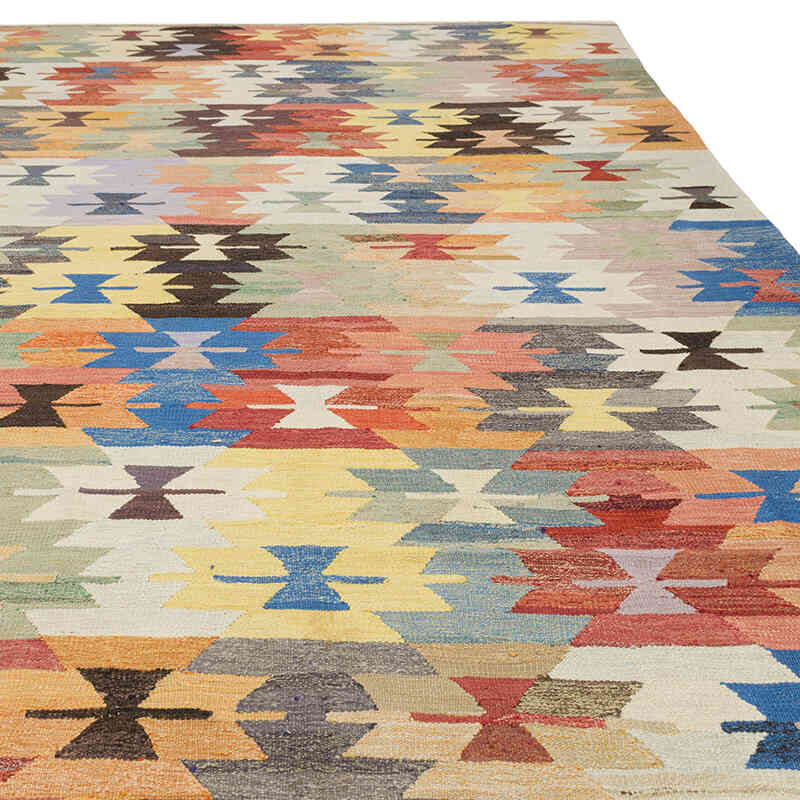 Yeni Kök Boya El Dokuma Kilim - 408 cm x 448 cm - K0080985