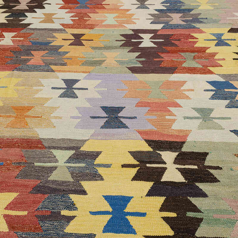 Yeni Kök Boya El Dokuma Kilim - 408 cm x 448 cm - K0080985