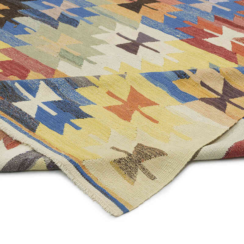 Yeni Kök Boya El Dokuma Kilim - 408 cm x 448 cm - K0080985