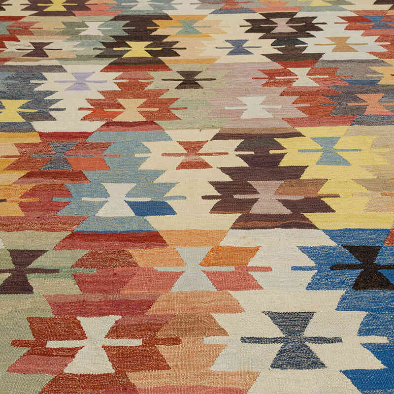 Yeni Kök Boya El Dokuma Kilim - 408 cm x 448 cm - K0080985