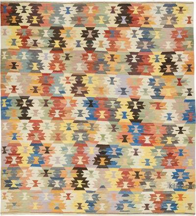 Yeni Kök Boya El Dokuma Kilim - 408 cm x 448 cm