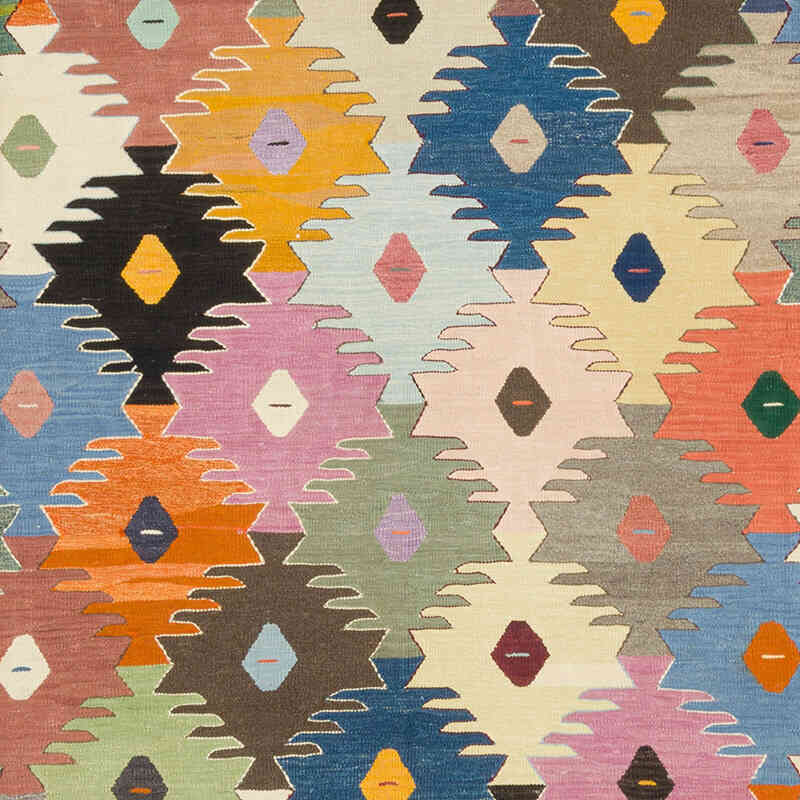 Yeni Kök Boya El Dokuma Kilim - 257 cm x 365 cm - K0080987
