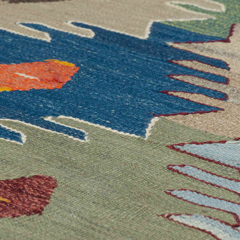 Yeni Kök Boya El Dokuma Kilim - 257 cm x 365 cm - K0080987