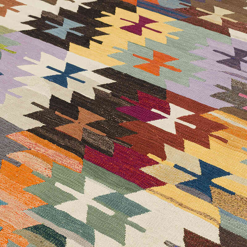 Nueva Alfombra Turca Kilim - 382 cm x 460 cm - K0080990