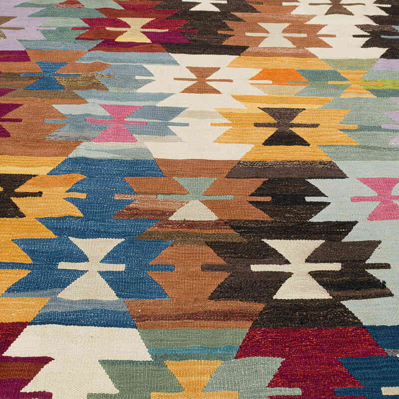 Nueva Alfombra Turca Kilim - 382 cm x 460 cm - K0080990