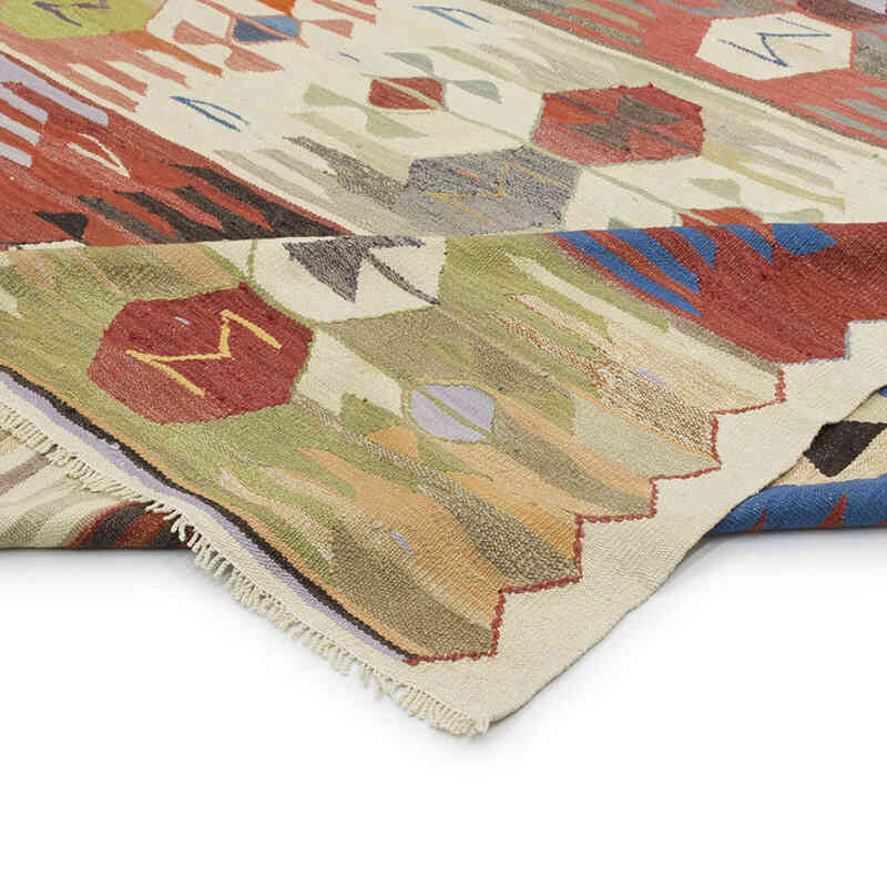Yeni Kök Boya El Dokuma Kilim - 414 cm x 443 cm - K0080991