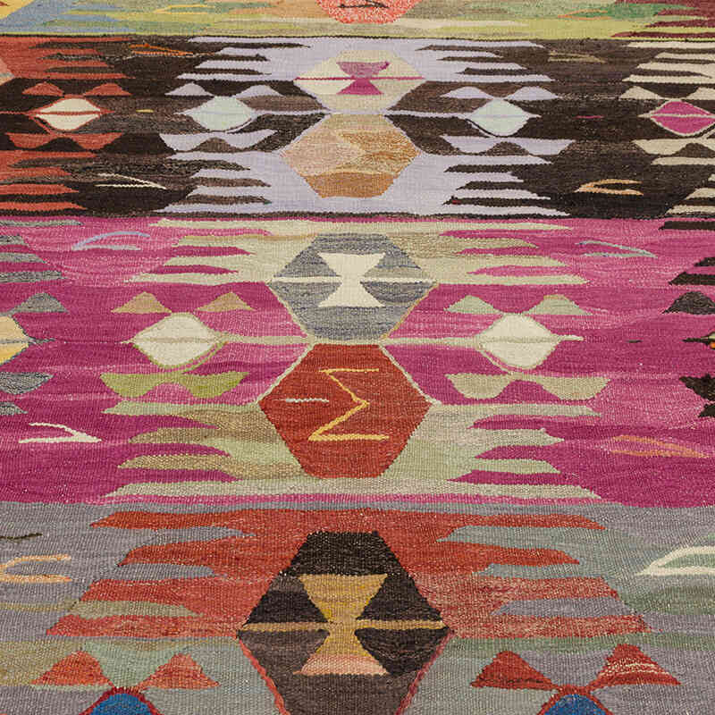 Yeni Kök Boya El Dokuma Kilim - 414 cm x 443 cm - K0080991