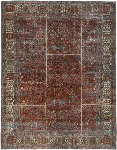 El Dokuma Vintage Halı - 217 cm x 278 cm